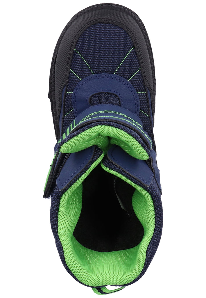 Richter Stiefel Leder/Textil Blau Warmfutter