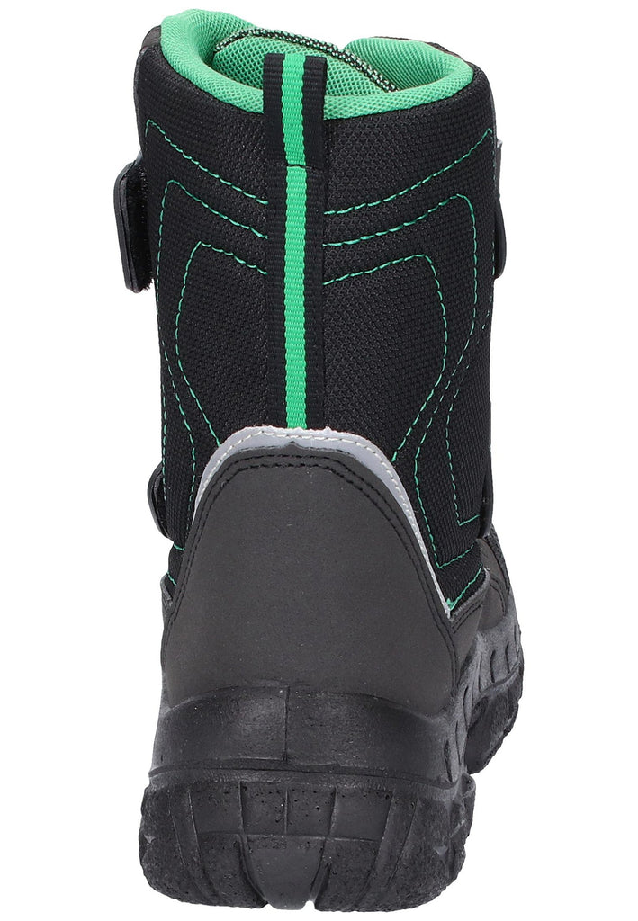 Richter Stiefel Lederimitat Schwarz