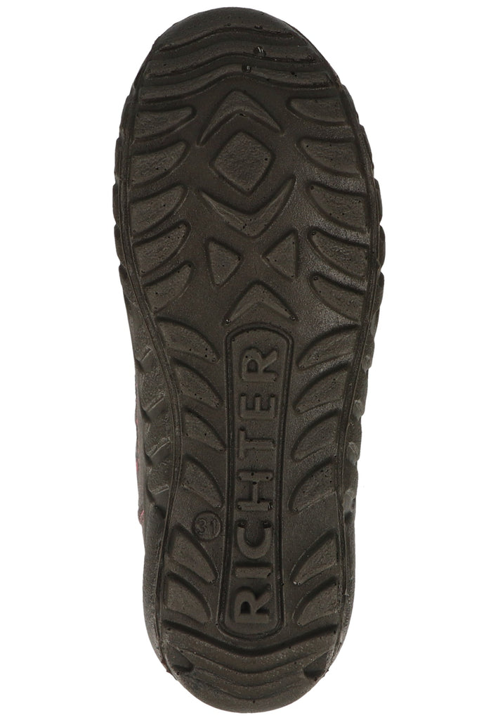 Richter Stiefel Lederimitat/Textil Ash Warmfutter