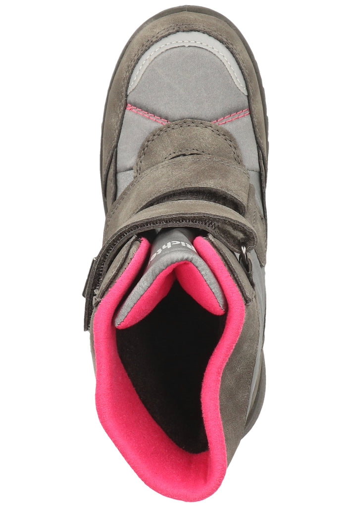 Richter Stiefel Lederimitat/Textil Ash Warmfutter