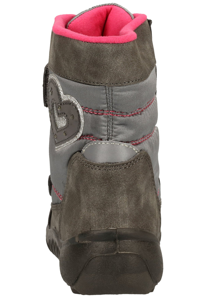 Richter Stiefel Lederimitat/Textil Ash Warmfutter