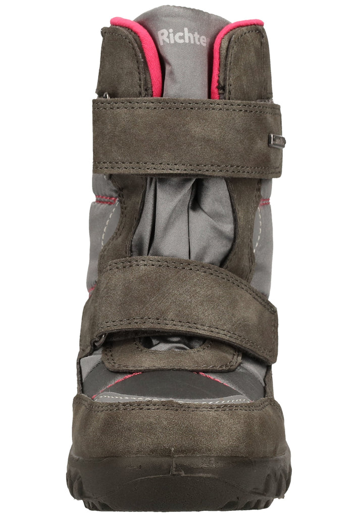 Richter Stiefel Lederimitat/Textil Ash Warmfutter