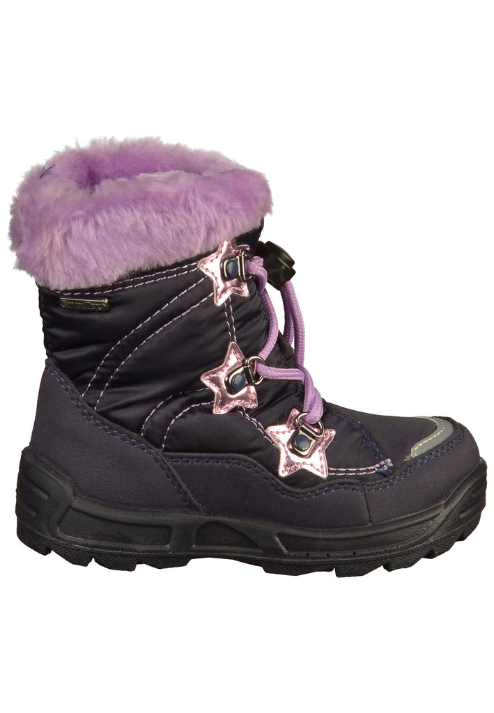 Richter Stiefel Lederimitat/Textil Blau