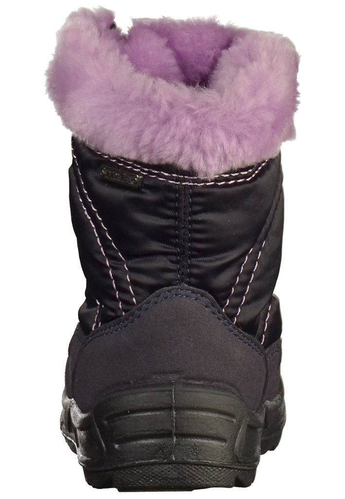 Richter Stiefel Lederimitat/Textil Blau