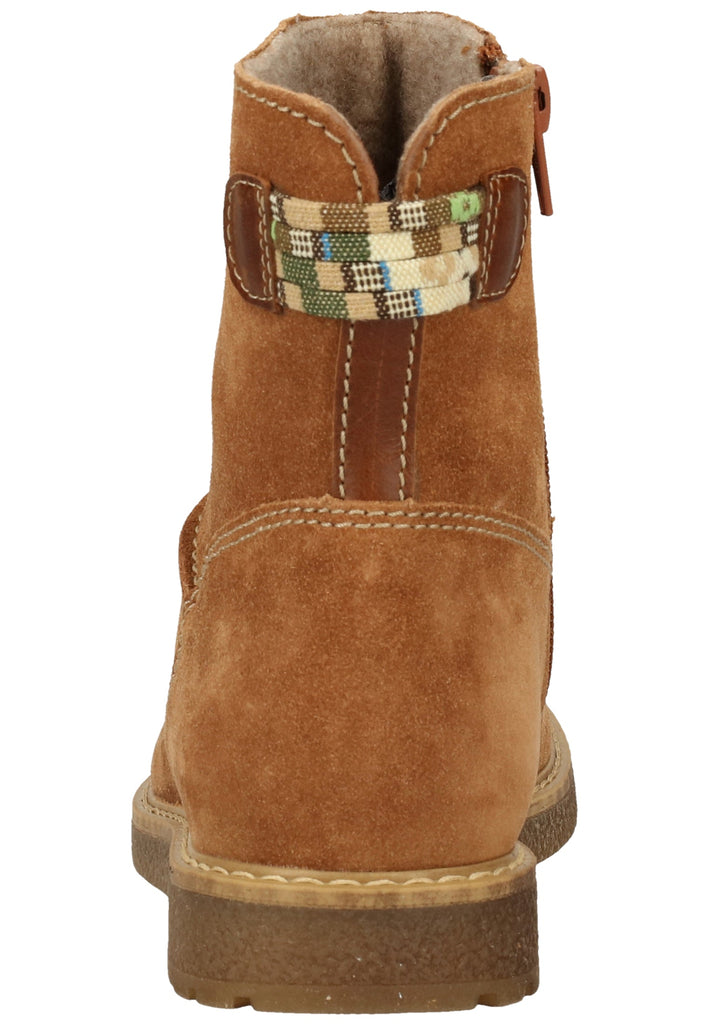 Richter Stiefel Nubukleder Cognac