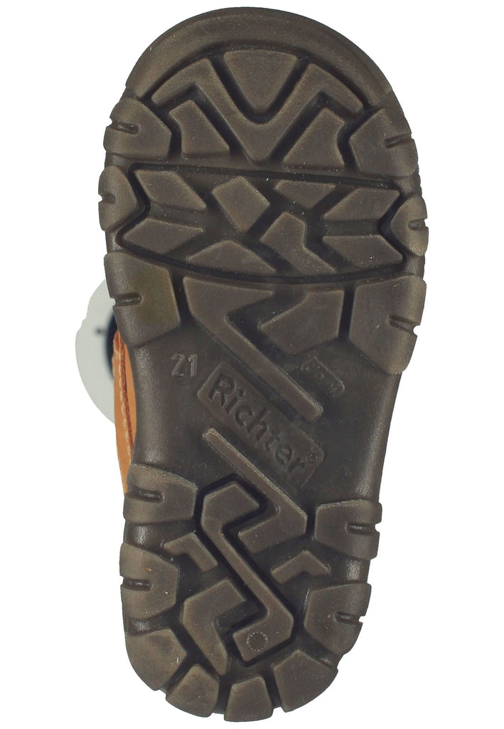 Richter Stiefel Nubukleder Curry