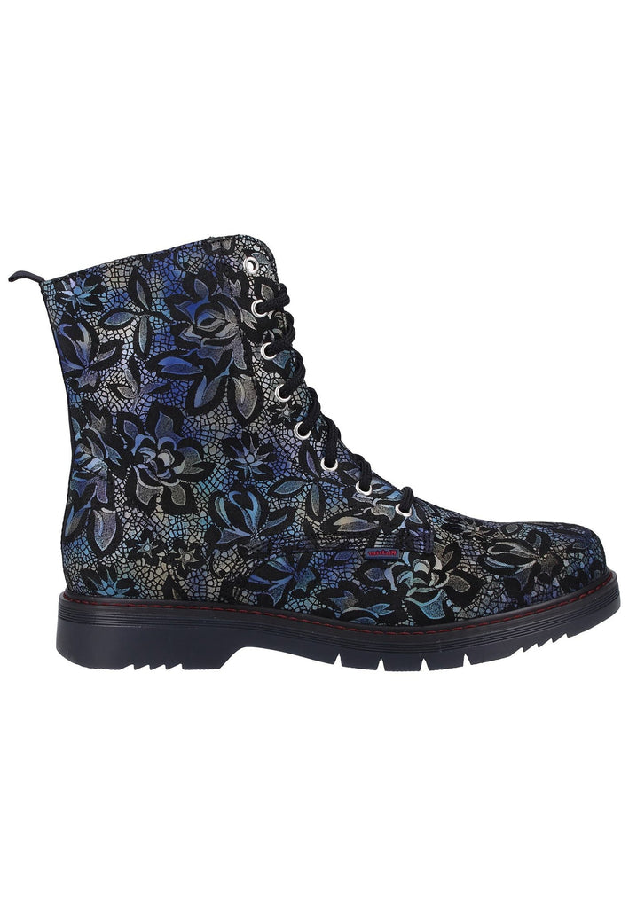 Richter Stiefel Veloursleder Blau