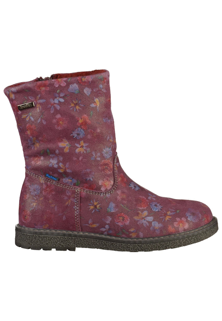 Richter Stiefel Veloursleder Burgundy