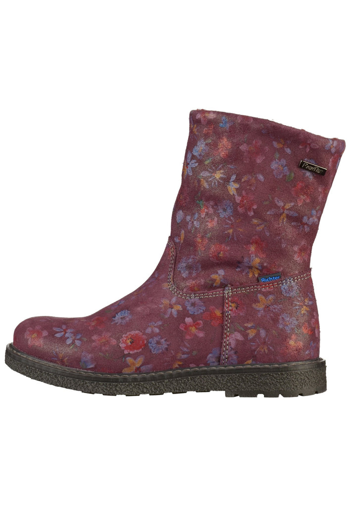 Richter Stiefel Veloursleder Burgundy