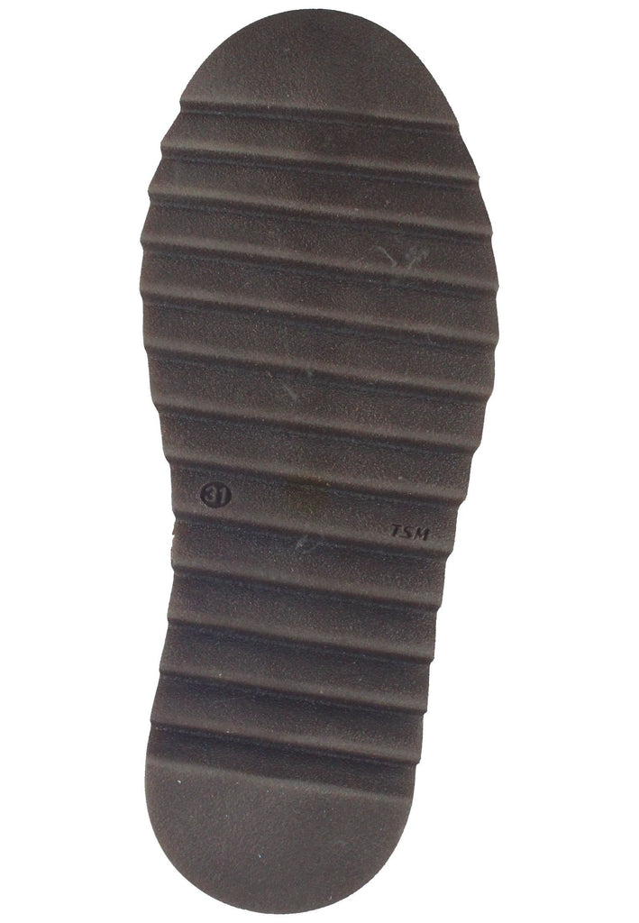 Richter Stiefel Veloursleder Cognac Warmfutter