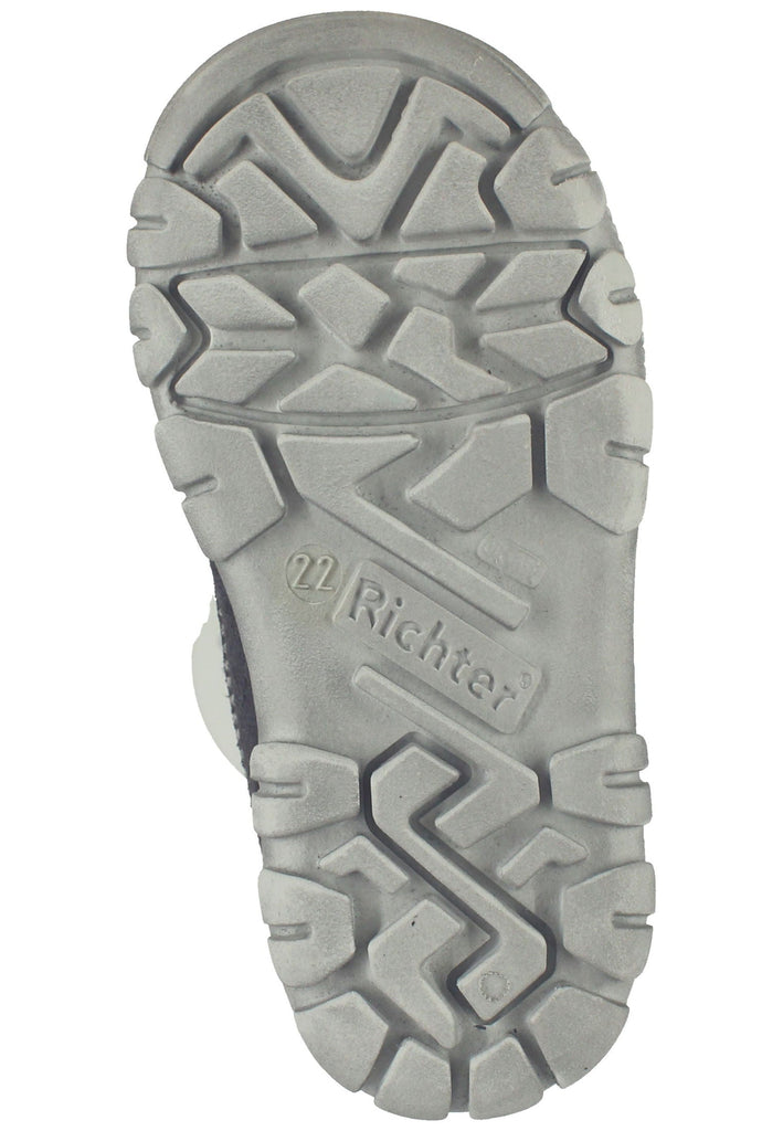 Richter Stiefel Veloursleder Grau