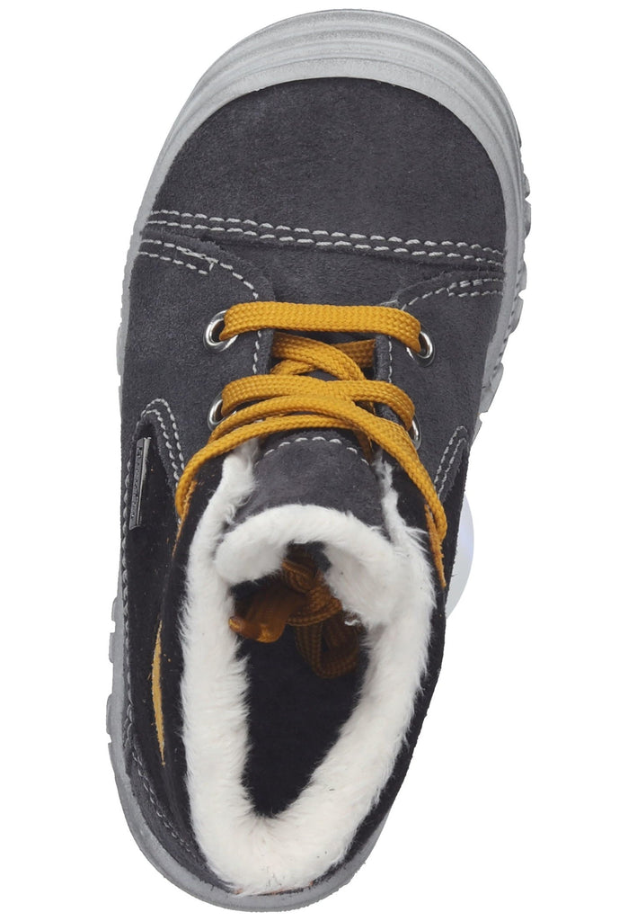 Richter Stiefel Veloursleder Grau