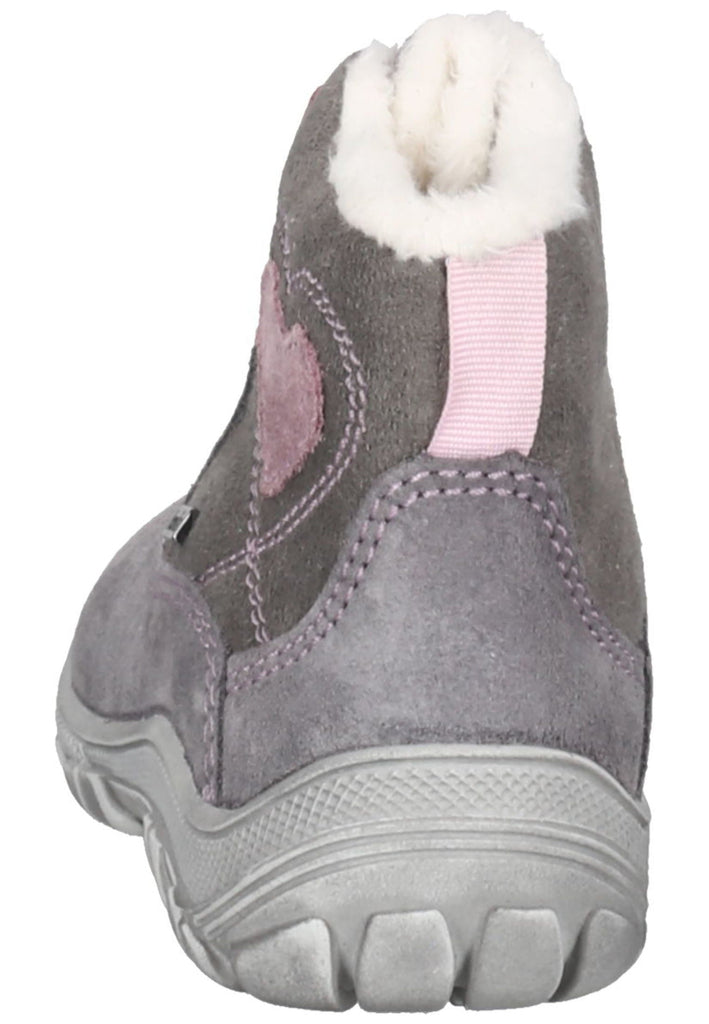 Richter Stiefel Veloursleder Grau