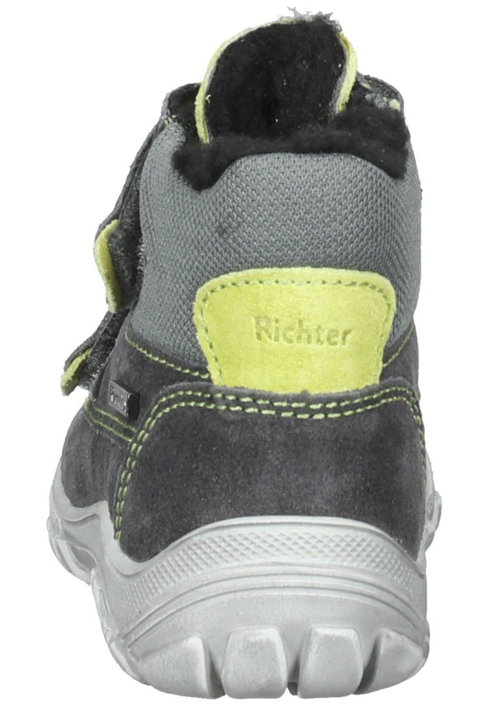 Richter Stiefel Veloursleder Grün