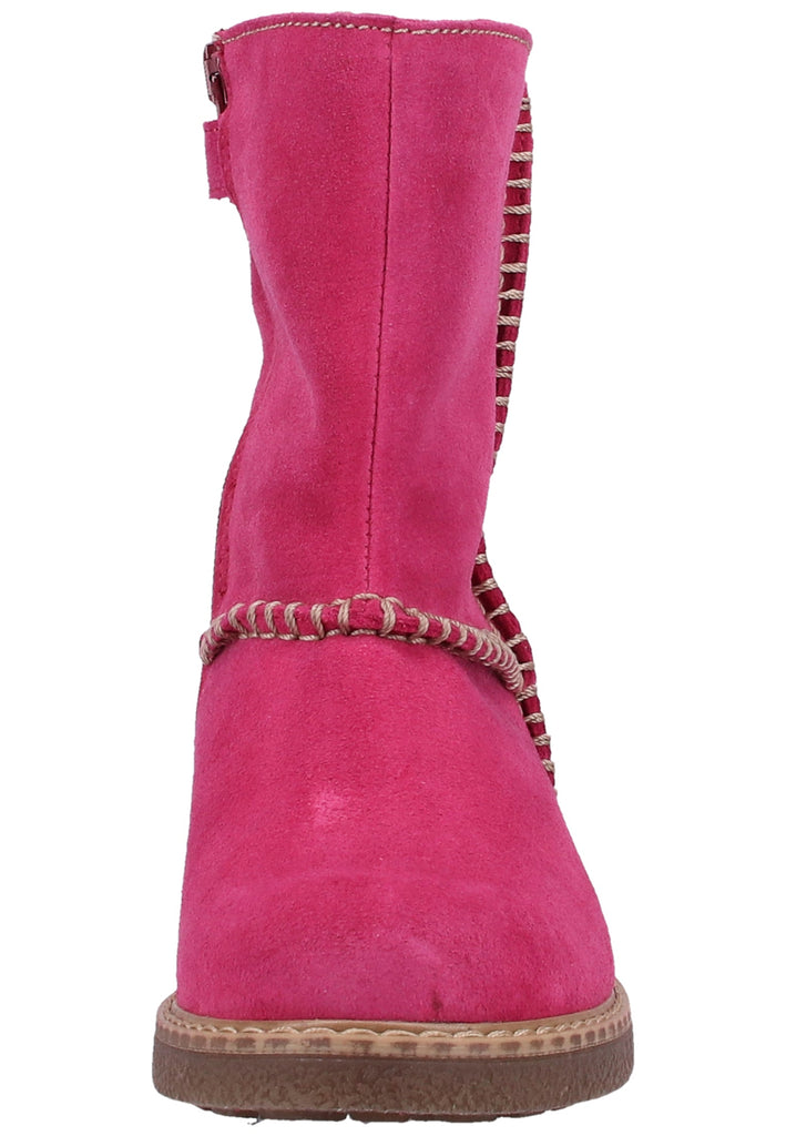 Richter Stiefel Veloursleder Pink Warmfutter