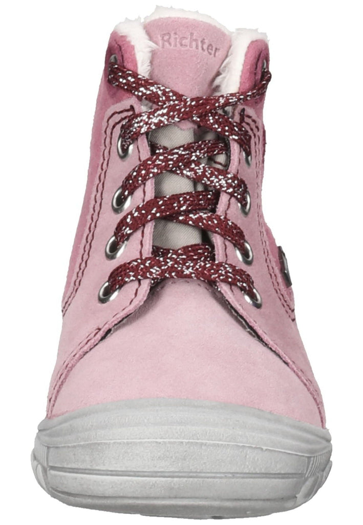 Richter Stiefel Veloursleder Rosa