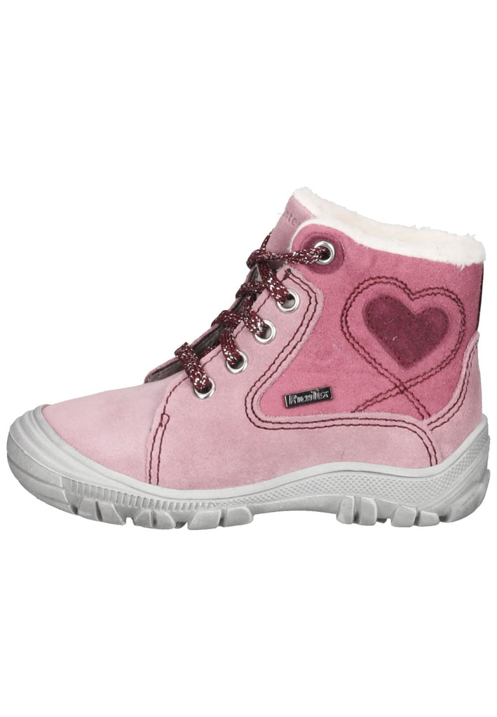 Richter Stiefel Veloursleder Rosa
