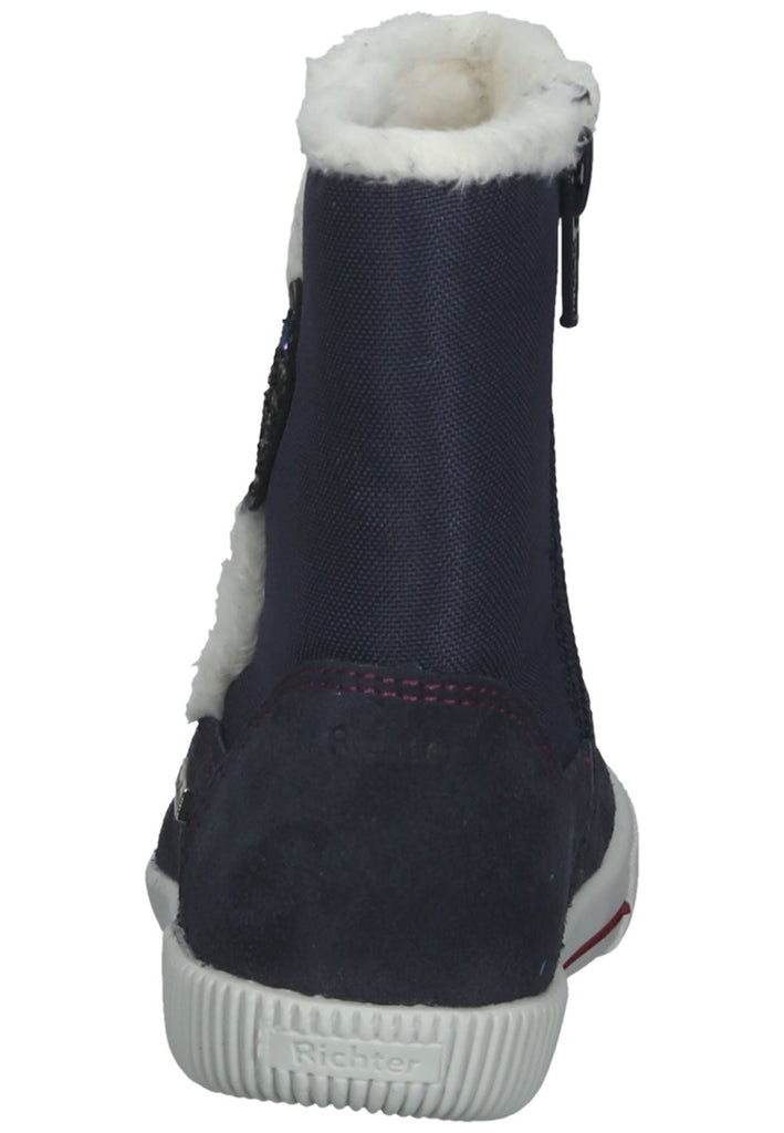 Richter Stiefel Veloursleder/Textil Atlantic Warmfutter