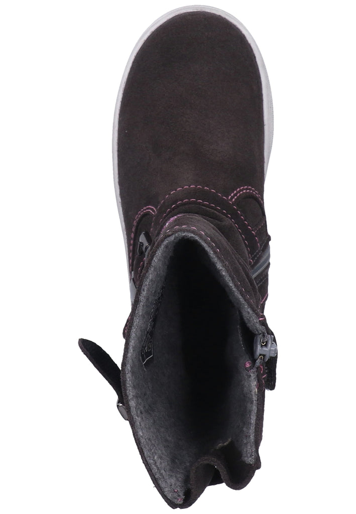 Richter Stiefel Veloursleder/Textil Steel Warmfutter