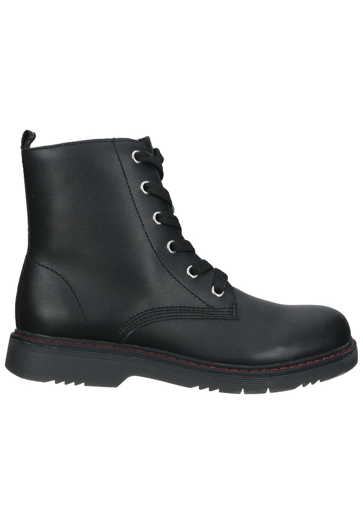Richter Stiefelette Glattleder Schwarz