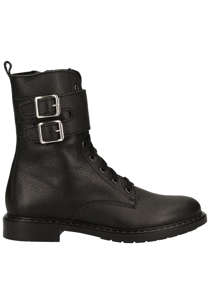 Richter Stiefelette Glattleder Schwarz