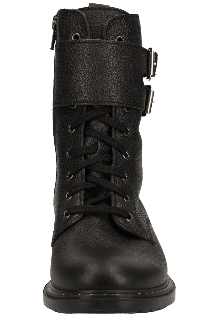 Richter Stiefelette Glattleder Schwarz