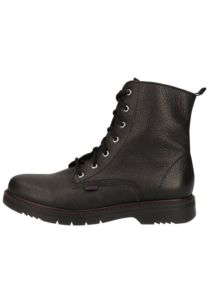 Richter Stiefelette Glattleder Schwarz Warmfutter