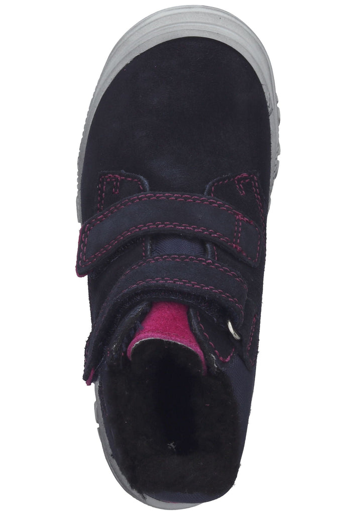 Richter Stiefelette Leder Blau/Pink Warmfutter