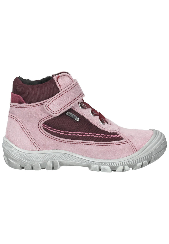 Richter Stiefelette Leder rosa Warmfutter