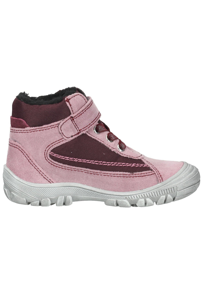 Richter Stiefelette Leder rosa Warmfutter