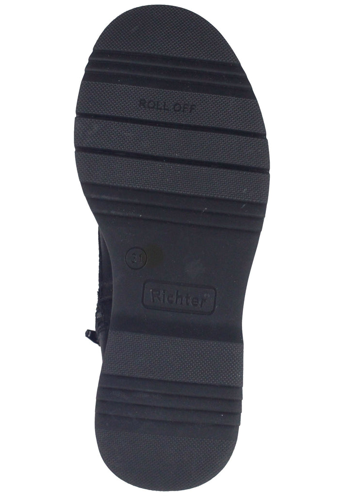 Richter Stiefelette Leder Schwarz