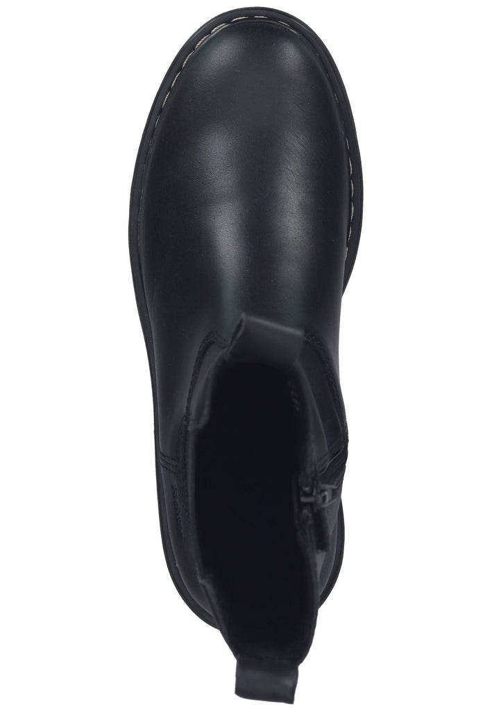 Richter Stiefelette Leder/Textil Schwarz