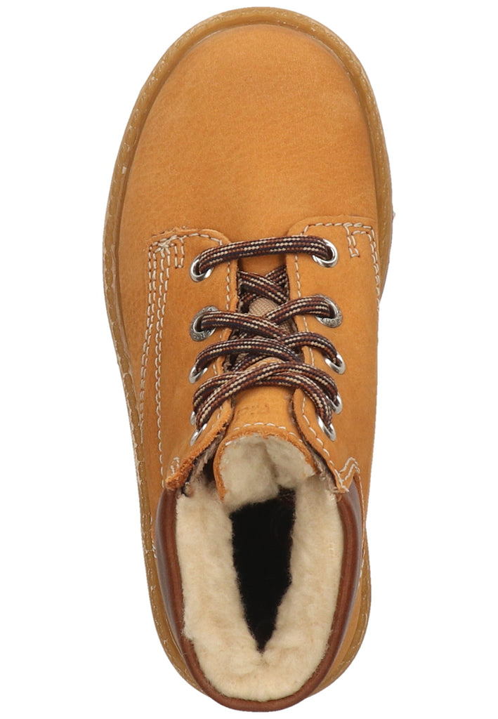 Richter Stiefelette Nubukleder Curry Warmfutter