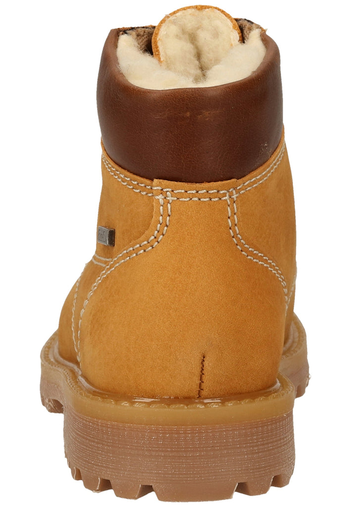 Richter Stiefelette Nubukleder Curry Warmfutter