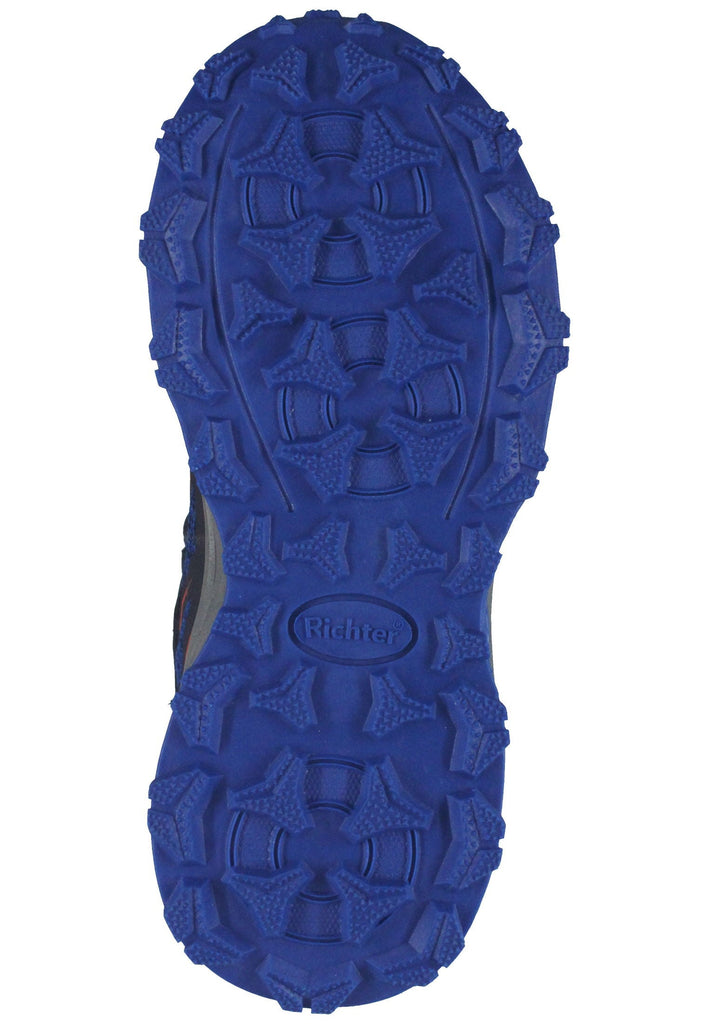 Richter Stiefelette Textil Blau/Orange