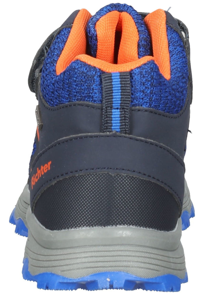 Richter Stiefelette Textil Blau/Orange