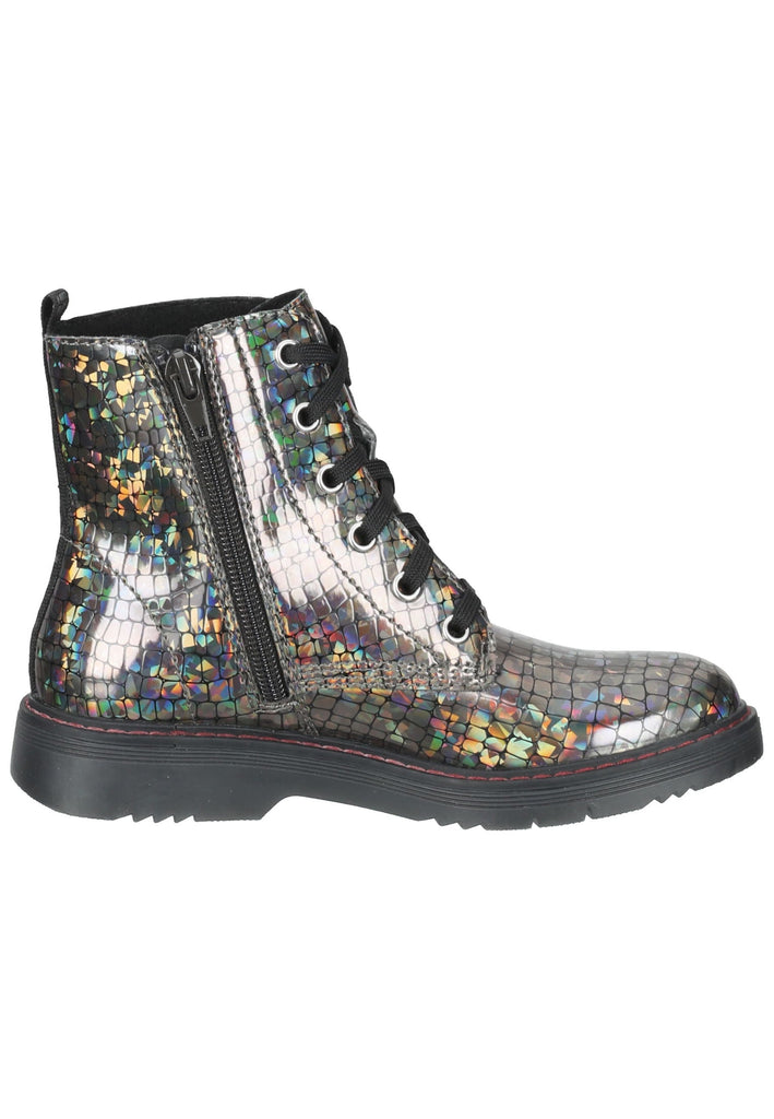 Richter Stiefelette Textil Schwarz