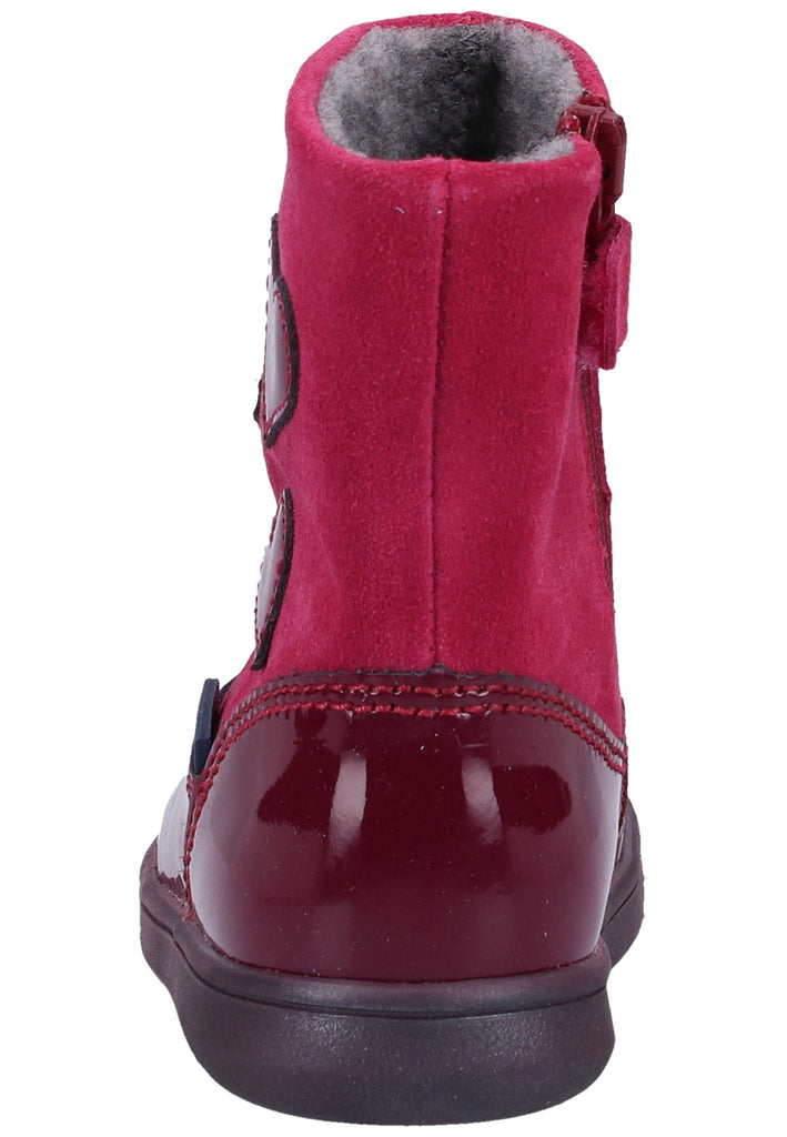 Richter Stiefelette Veloursleder burgundy