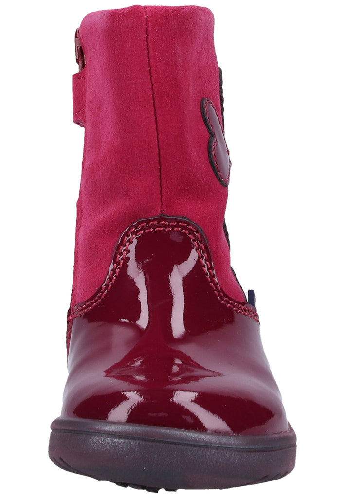 Richter Stiefelette Veloursleder burgundy