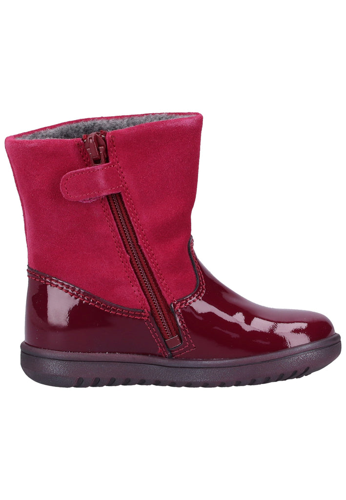 Richter Stiefelette Veloursleder burgundy