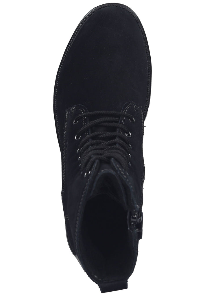 Richter Stiefelette Veloursleder Schwarz