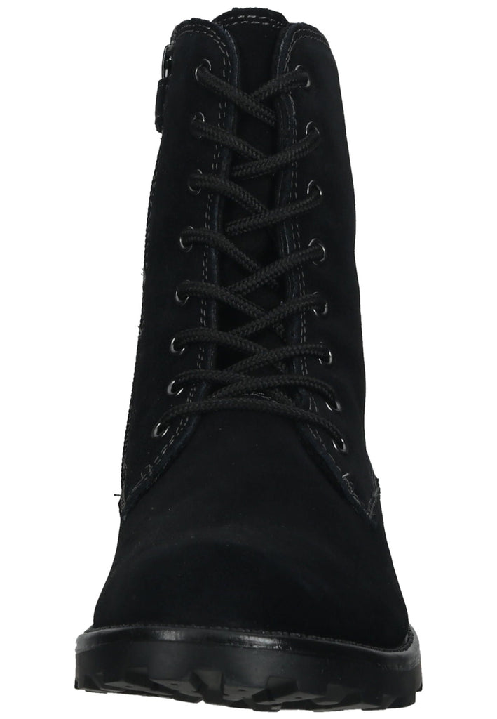 Richter Stiefelette Veloursleder Schwarz