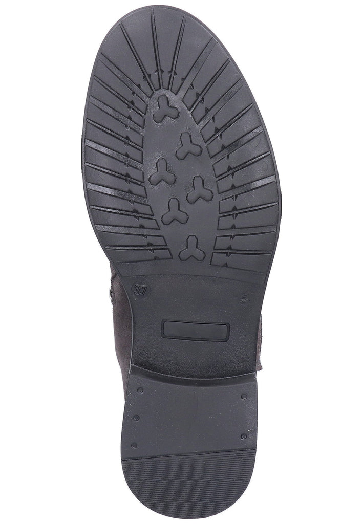 Richter Stiefelette Veloursleder Steel