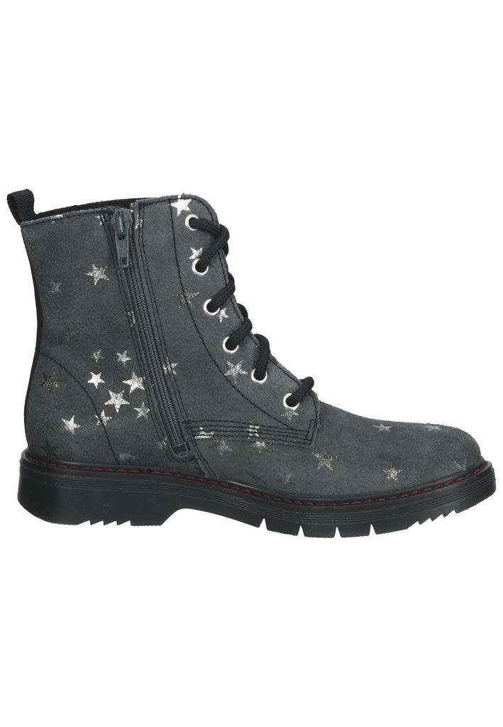 Richter Stiefelette Veloursleder Steel