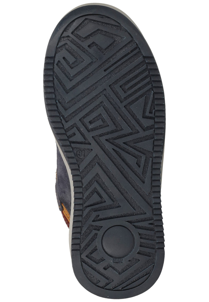 Richter Stiefelette Veloursleder/Textil Atlantik