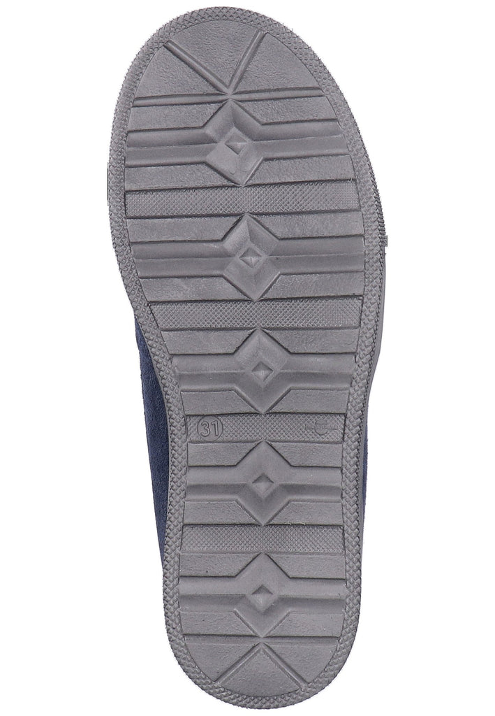 Richter Stiefelette Veloursleder/Textil Blau