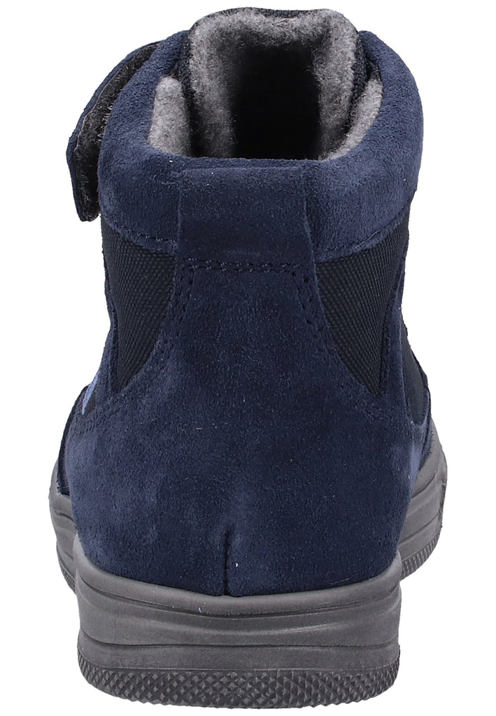 Richter Stiefelette Veloursleder/Textil Blau