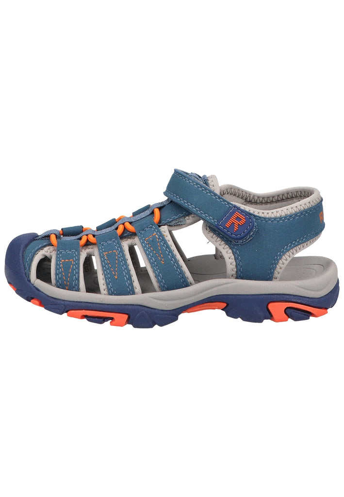 Richter Wanderschuhe Lederimitat/Textil Blau/Grau