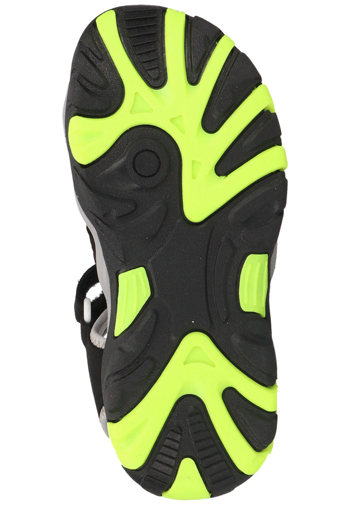 Richter Wanderschuhe Lederimitat/Textil Schwarz/Hellgrau