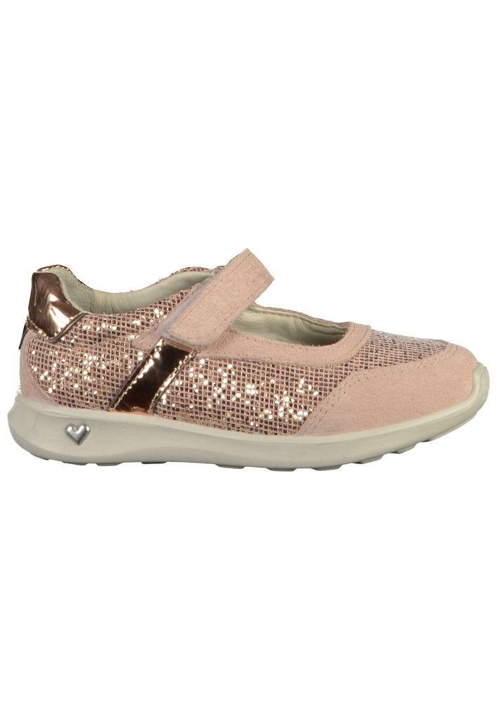 Ricosta Ballerinas Veloursleder/Textil Nude